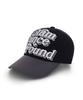 GRAM OUNCE POUND Кепка с 6 панелями, двухцветная, черная, с логотипом 70-х