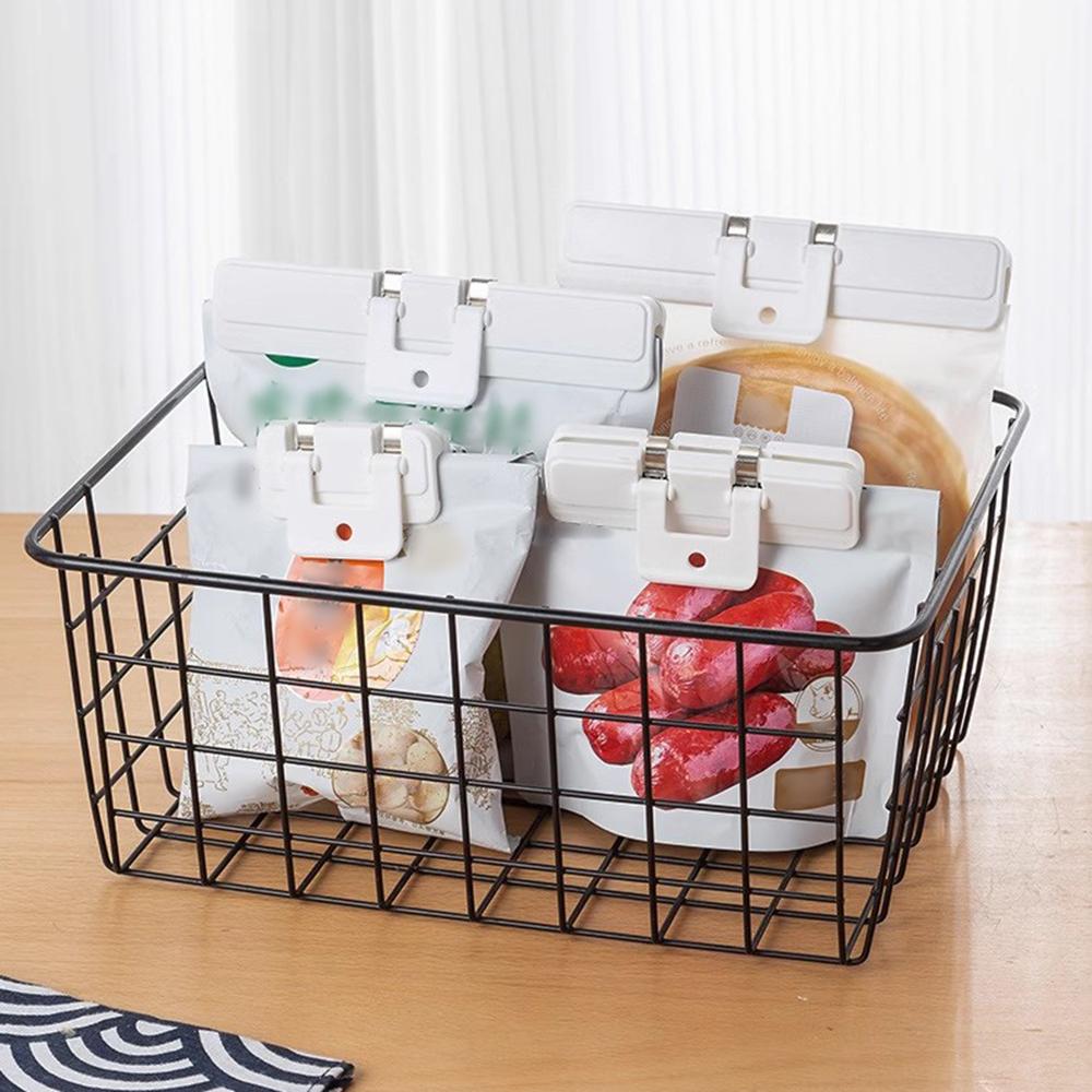 Зажим для запечатывания японских закусочных пакетов Зажим для запечатывания кухонных пищевых продуктов Влагонепроницаемый зажим Зажим для пищевых пакетов Молочный порошок Чай Уплотнитель