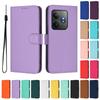 RealmeGT6T Case For Realme GT 6T Wallet Leather Flip Case realmegt6T Protective Card Slot Book Solid Color Litchi Pattern Cover