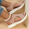 Fashion Plus Size Women's Shoes Summer 2024 New Comfort Casual Sport Sandals Women Wedge Sandals Women Platform Sandals