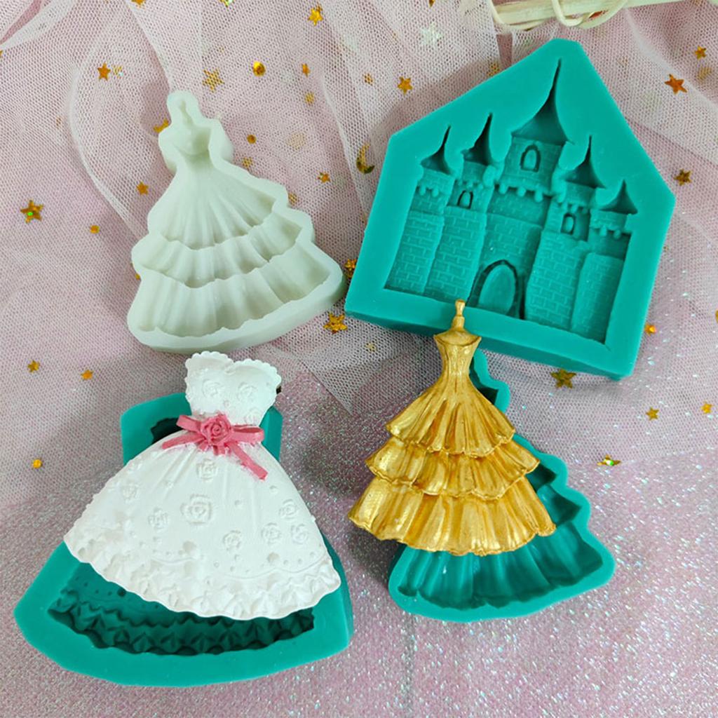 Костюм в форме DIY ручной работы 3D гипсовые формы формы для свечей силиконовый материал 24 стиля выберите идеальный подарок для любителя выпечки