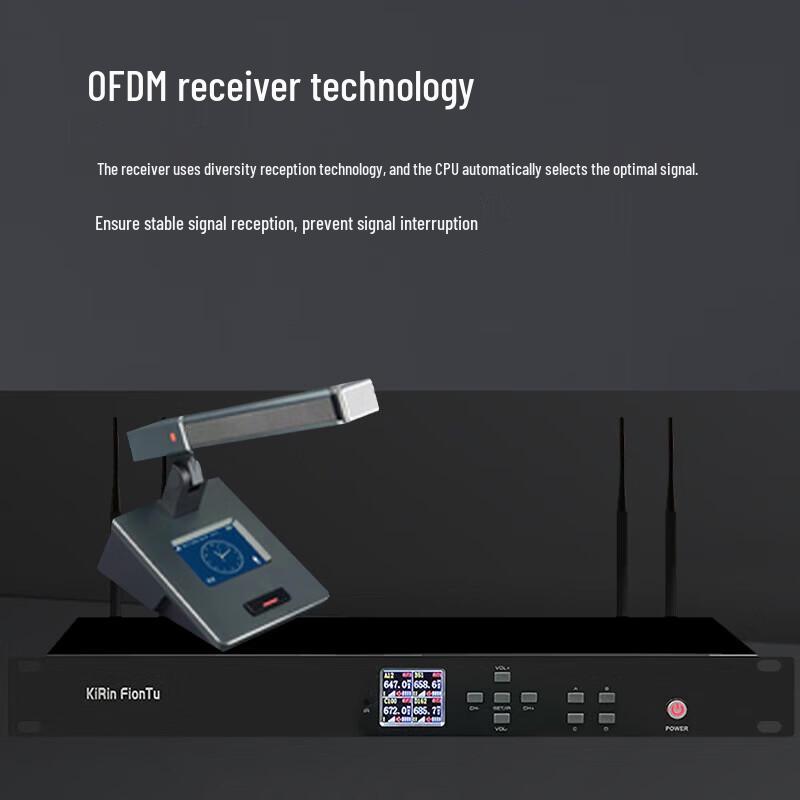 FionTu Professional Wireless Conference Microphone System (CN version)