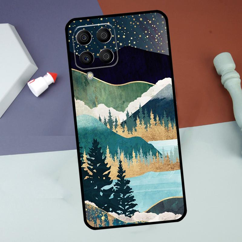 Горы Озерной Звезды Для Samsung Galaxy M14 M34 M54 M15 M35 M55 M13 M23 M33 M53 M31 M51 M20 M12 M52 M06 M16 Чехол