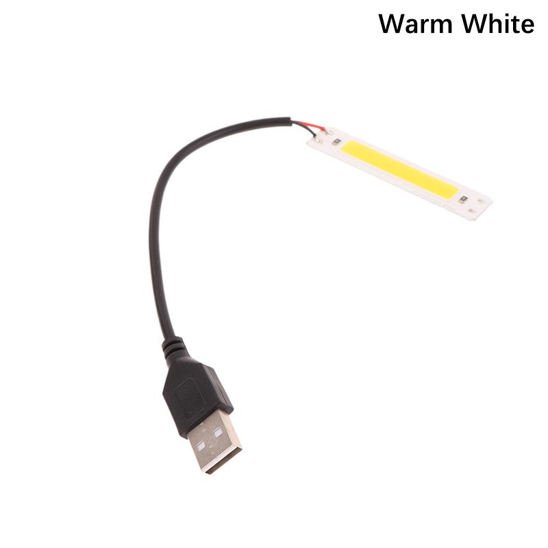 DC 5V Usb светодиодный источник света 2W Cob Strip Bar лампа 60X15Mm теплый холодный белый 3000K 6500K для Diy Work Lamp