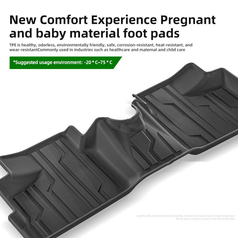 Экологичные коврики из ТПЭ для Mitsubishi Mirage моделей 2011-2023, включая коврик в багажник