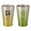 Maebata Winnie the Pooh Tumbler Cup Pair Set 280ml Stainless Steel Double Walled Vacuum Heat Insulation Cold Insulation Boxed Present Disney 52943