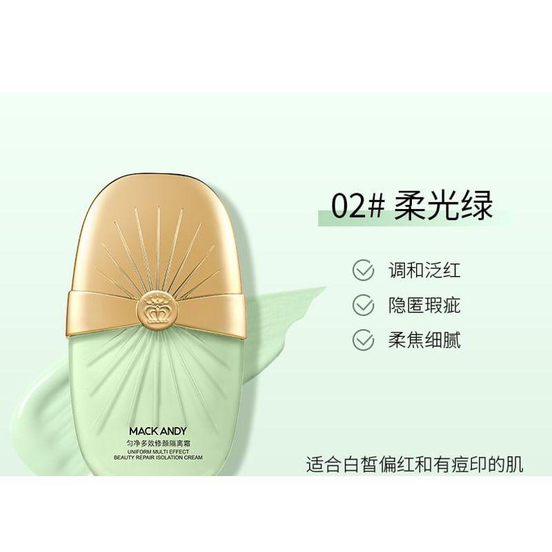MACK ANDY - Очищающий ретуширующий праймер с мультиэффектом - 2 цвета