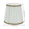 1 шт. Тканевый абажур Тонкая работа Прочная металлическая поддержка Потолочный подвесной светильник Абажур Защитный для домашнего абажура
