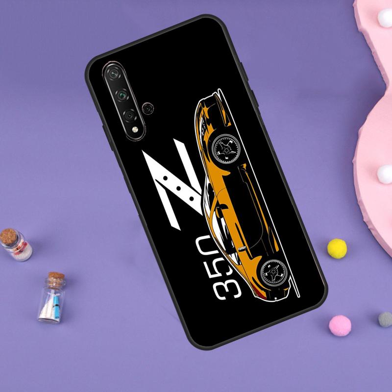 350Z Fairlady Case For Huawei Nova Y70 Y60 Y61 Y90 Y91 5T 9 10 SE 3i 8i 11i 11 Pro P20 P40 P30 Lite Cover