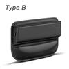 1Pc Leather Car Seat Gap Organizer for Phone Key Card Glasses Automatic Storage Organizer Multi-Functional Auto Console Side Storage Box