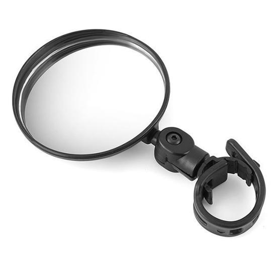 1/2 шт. вращающееся зеркало заднего вида на руль велосипеда небьющееся универсальное легкое в установке регулируемое крепление на руль выпуклое зеркало аксессуары