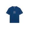 Imagination Unleashed Logo Print Round Neck Short Sleeve T-Shirt Men Tops Blue AHSS144-3