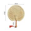DIY Chinese Style Pushan Environmentally Friendly Cooling Fan Hand Fans Woven Fan Home Decoration