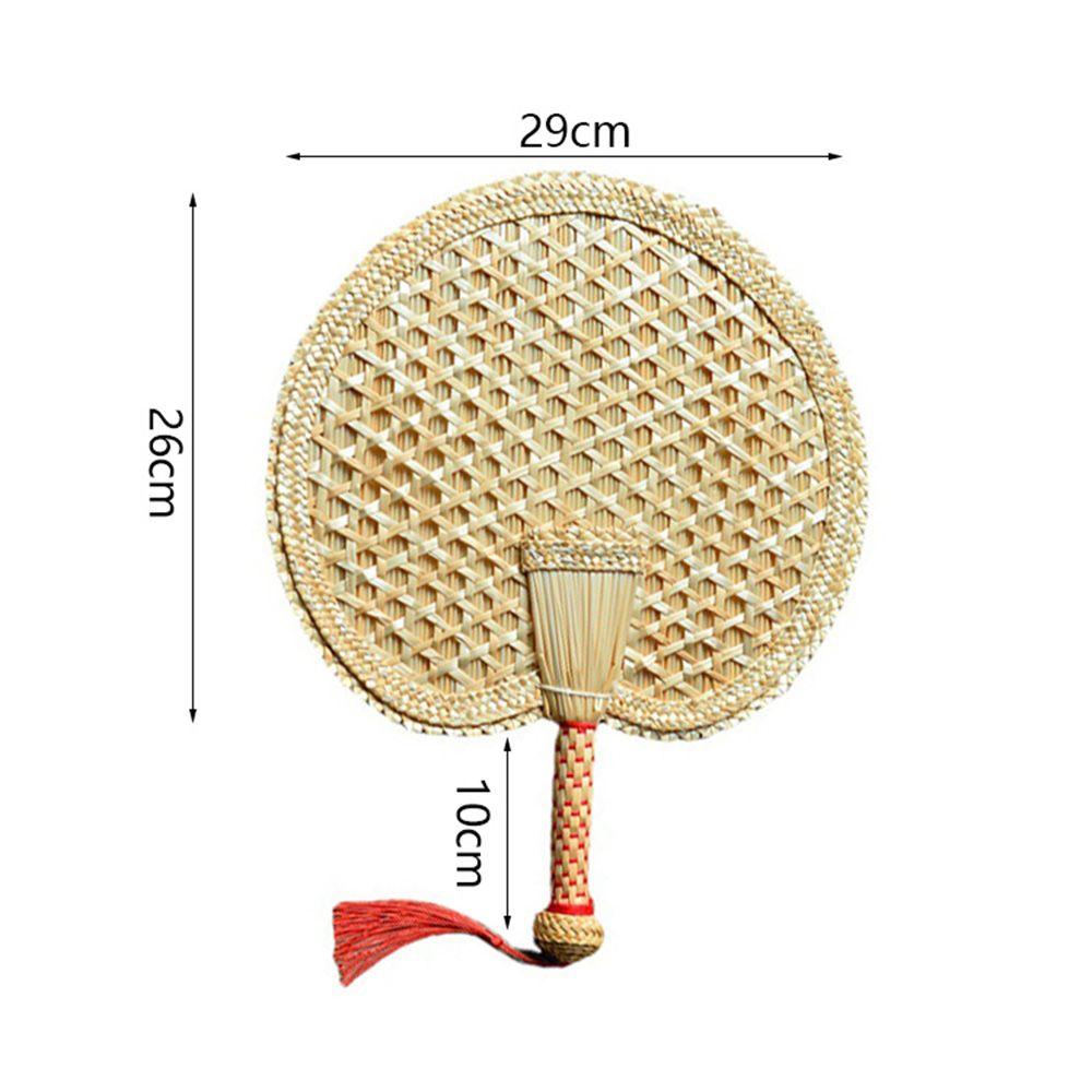 DIY Chinese Style Pushan Environmentally Friendly Cooling Fan Hand Fans Woven Fan Home Decoration