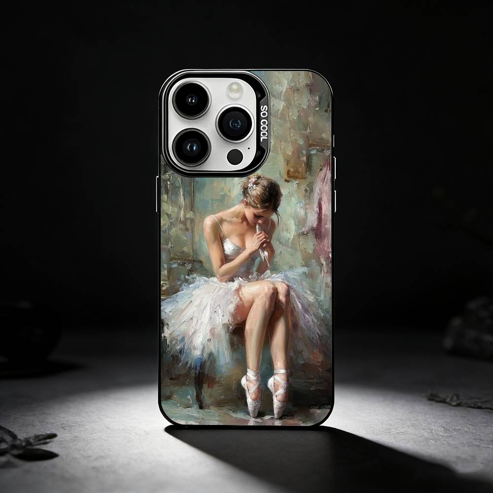 ART Ренессанс Картины Чехол для телефона Для iPhone 17,16,15,14,13,12,11 Plus,Pro Max,XS,Цветной серебристый чехол для телефона