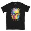 Мужская графическая футболка Skull Candy, Повседневная одежда, Фестивальная, Трендовая, Готическая, Эмо