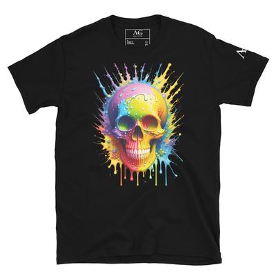 Мужская графическая футболка Skull Candy, Повседневная одежда, Фестивальная, Трендовая, Готическая, Эмо