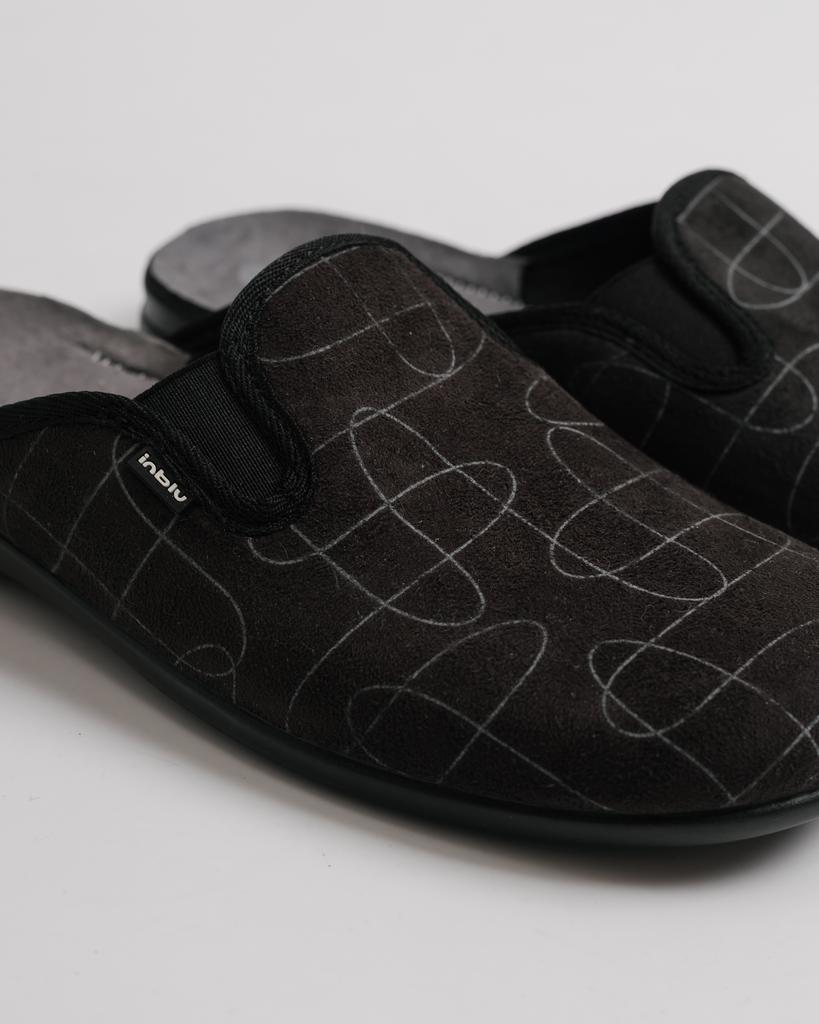 Тапочки мужские велюровые Inblu OG4H 41 черный