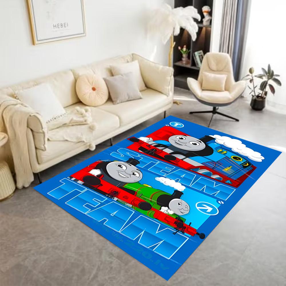 Thomas Friends Adventure Carpet Design for Game Room Study room Kitchen Outdoor Anti-slip Rug Office home decor