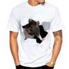 Men Fashion Print Rat T-shirts 3D Animal Harajuku Street Style Short Sleeve Unisex Cool T Shirt