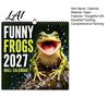 Appointment Planner for Home 2027 Funny Frog Wall Calendar Cute Animal Illustration Monthly Yearly Planning Tool Office Mark Important Dates,