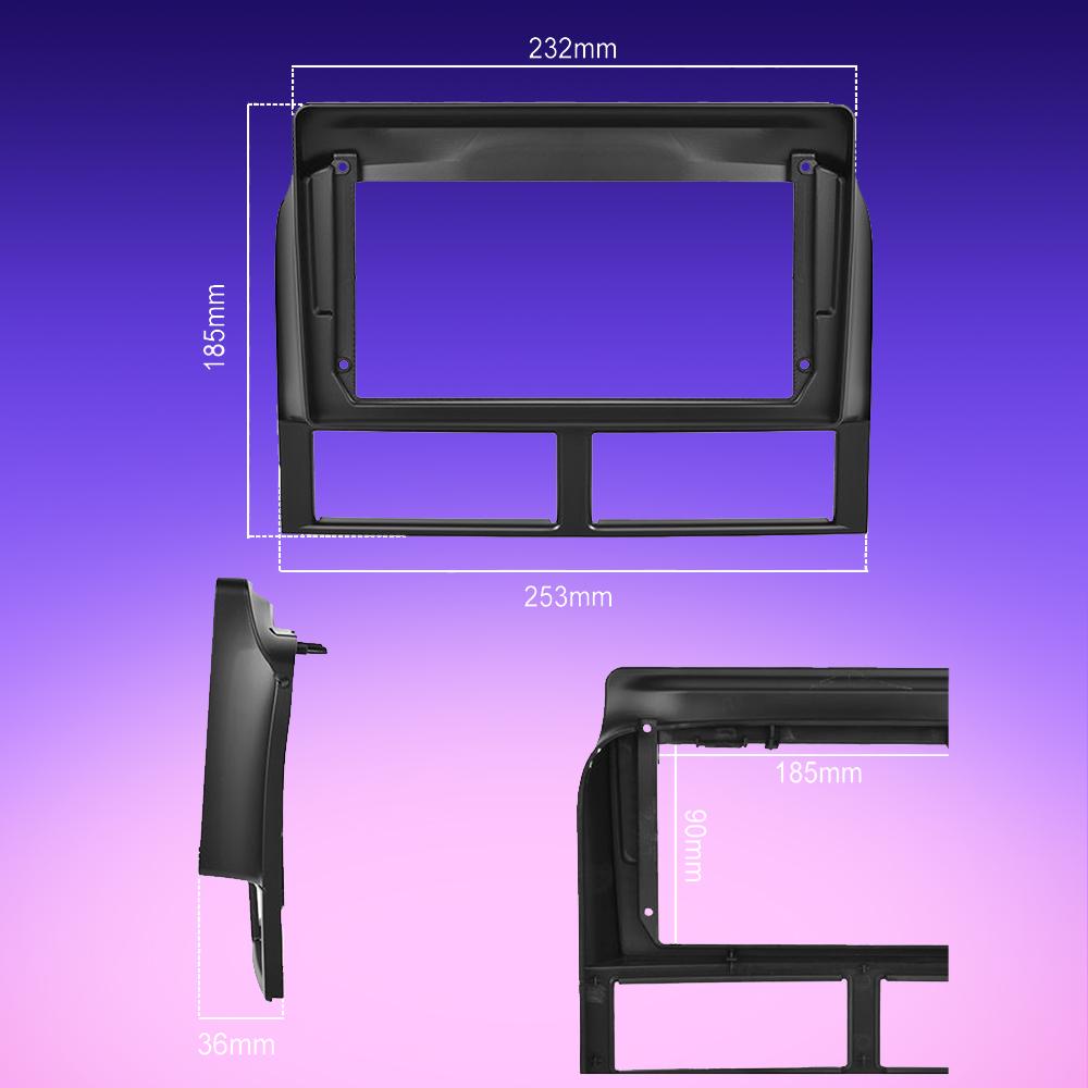 2 DIN Android автомобильное радио для Jeep Grand Cherokee 2004-2005 мультимедийный проигрыватель головное устройство стерео GPS навигация WIFI 1+16 ГБ