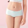 Manifen Girls' Cute Cotton Mid-Waist Briefs