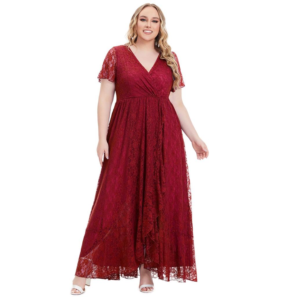 Women's Dress Plus Size Evening Dress Lace Bridesmaid Dresses