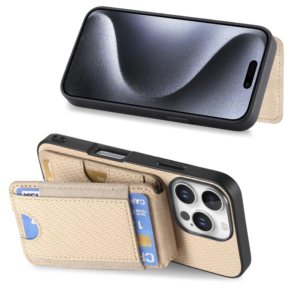 Кожаный чехол-кошелек с подставкой и держателем для карт для iPhone 16 15 14 11 Pro Max XR XS 7 8 Plus 13 12 Mini SE