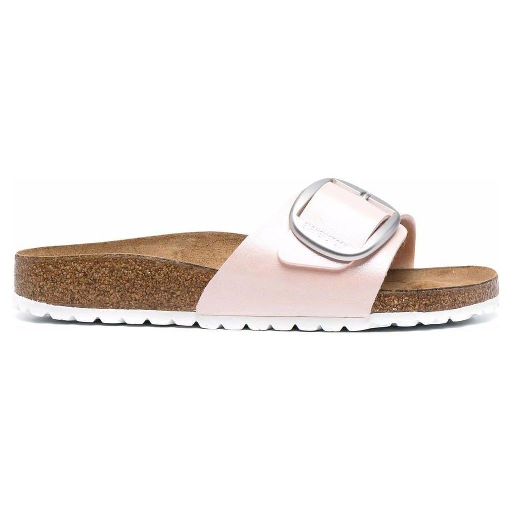 Birkenstock Полиуретановая волокнистая пряжка Повседневные модные сандалии Женские сандалии Светло-розовые 1018773