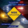 GIVEDOUA 1157 LED Car Bulb, BAY15D 7528 2057 2357 LED Replacement Light Bulbs For 12V RV Car Camper Trailer Brake Lights, Super Bright 5050 18-SMD