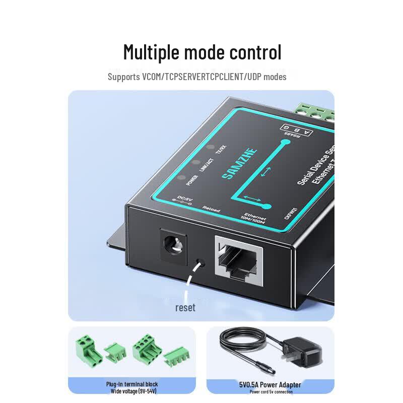 SAMZHE RS485 на Ethernet Сетевой Серверный Шлюз