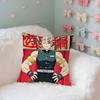 Cool Ttengen Uzui Case Plush Fabric Soft Pillowcase Double Sided Print Cushion Cover Household Gifts