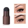 Eyebrow Stamp Kit 10 Stencils 2 Brushes Waterproof Sweatproof Lasting Eyebrow Makeup Powder
