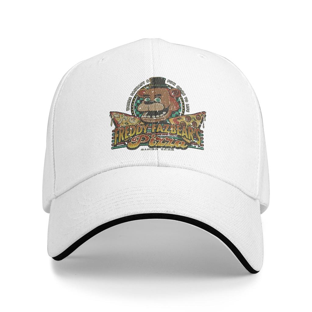 Roxanne Wolf Pride Fnafed Baseball Cap Fashion Game Sandwich Cap Unisex Breathable Dad Hat Workouts