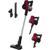 BEKO VRT50121VR Broom Vacuum Cleaner - 25 AirWatts - 2 Speeds - Red