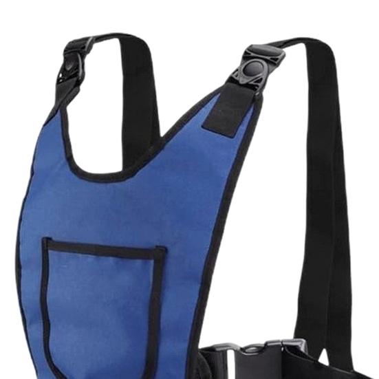 Wheelchair Harness for Adults Adjustable Straps Prevent Sliding Padded Vest Restraint Torso Support Harness Wheelchair Safety Seat Belt