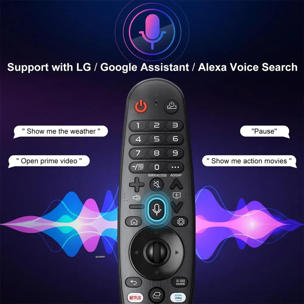 Магический пульт ДУ MRSVI AKB75855501 для Smart TV Пульт AN-MR18BA AN-MR19BA MR20GA AN-MR650A с голосом и курсором