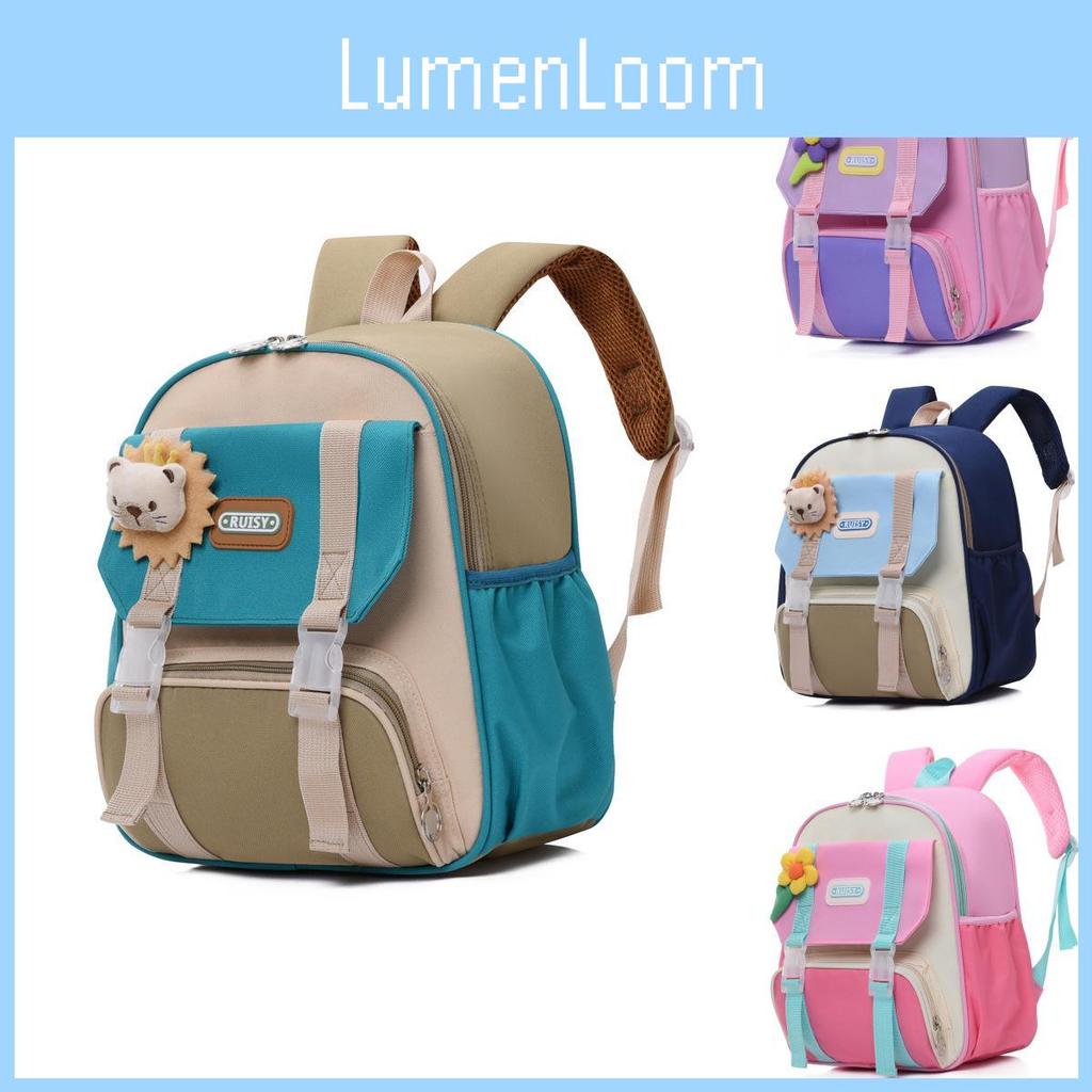 Adorable Oxford Fabric Animal Design Kids Backpack Breathable For Boys And Girls