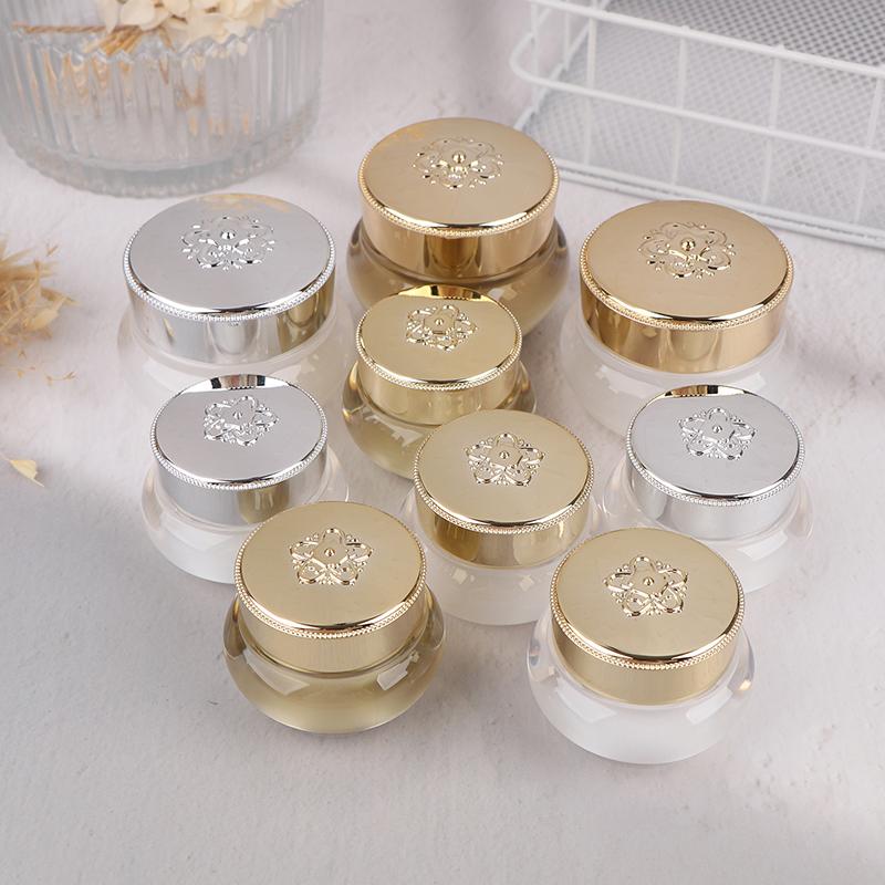 5/10/20 г Пустые баночки для крема Многоразовые бутылочки Дорожные баночки для крема Контейнеры для макияжа Инструменты для ухода за кожей в стиле легкой роскоши