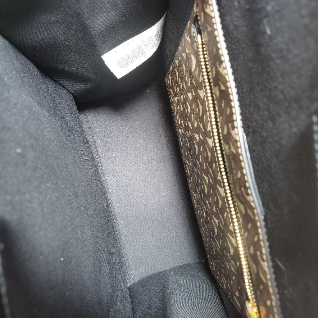 [Pre-Owned] Monogram Medium Brown Coated Canvas TB Tote Bag With Gold Hardware - Very Good #1N8NGS3