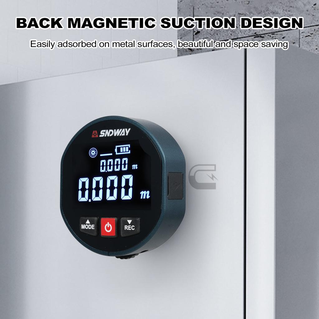 Рулетка цифровая рулонная 2 в 1 с лазером 98 футов лазерная рулетка и 328 футов рулонная рулетка