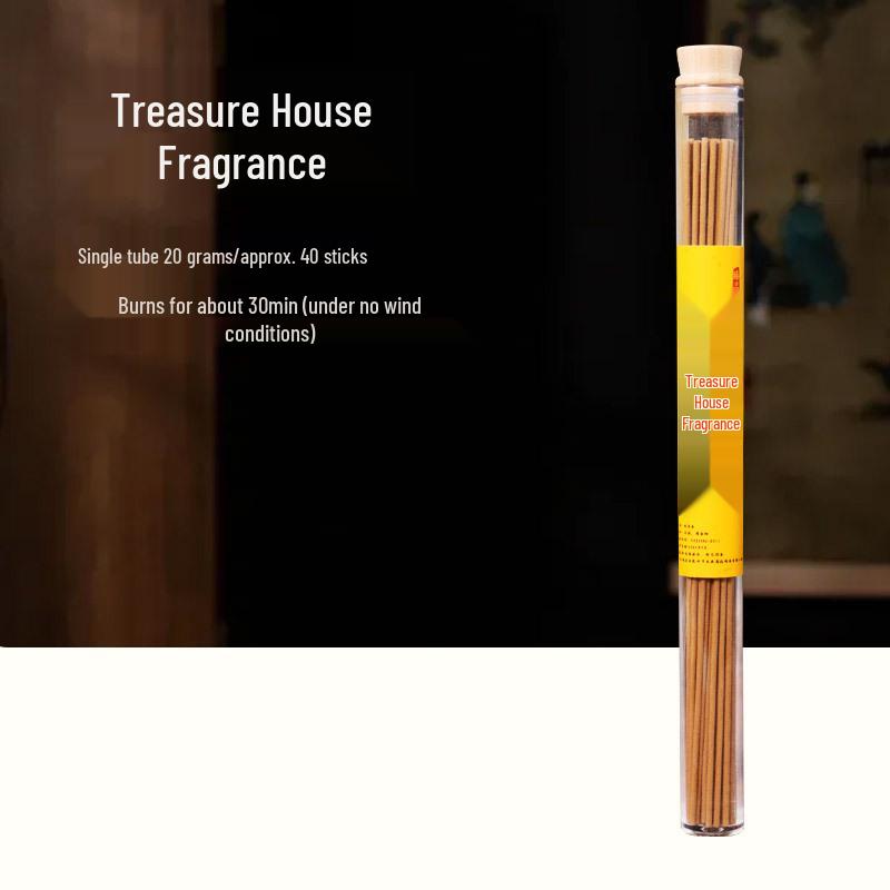 Благовонные палочки с ароматом листьев помело и сосновых шишек: Золотое Богатство Ароматерапия с Ароматом Сандала и Уда.