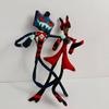 28см Hazbin 2 Искаженная Абстрактная Кукла Vox Подвижная Acg Игрушка Фигурка Alstor DIY Забавная Хлопковая Кукла Vel Со Встроенной Проволокой Кукла Niffty Игрушки