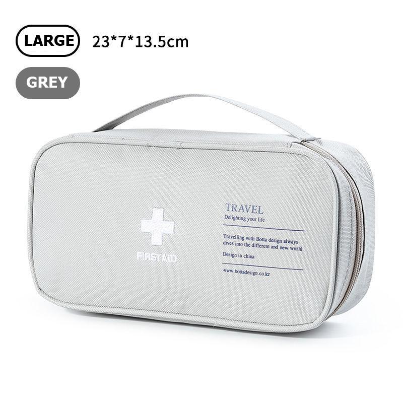 Portable Medicine Bag Cloth Medical Kit Travel Medical First Aid Kit Home Outdoor Emergency Child and Student Health Kit