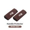 Suede Car Roof Door Pull Handle Protective Cover Soft and Comfortable For VW Scirocco Jetta Beetle Golf Passat Polo Tiguan xd1
