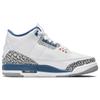 Детские кроссовки Air Jordan 3 Retro GS Washington Wizards White True-Blue Metallic-Copper DM0967-148