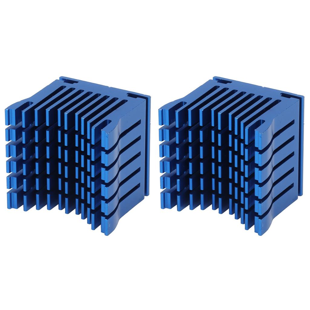 2 шт. Алюминиевый радиатор-кулер для материнской платы 3D-принтера, чипсета южного и северного моста, одинарное охлаждение, синий