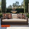 2D Colorful Matryoshka Pillowcases For Home Decor Pattern Cushion Cover Suitable For Sofa Bedroom Car Pillow Cover