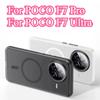 Для Magsafe Магнитный чехол для POCO F7 Ультра Роскошный матовый прозрачный защитный чехол для камеры Бампер для POCO F7 Pro
